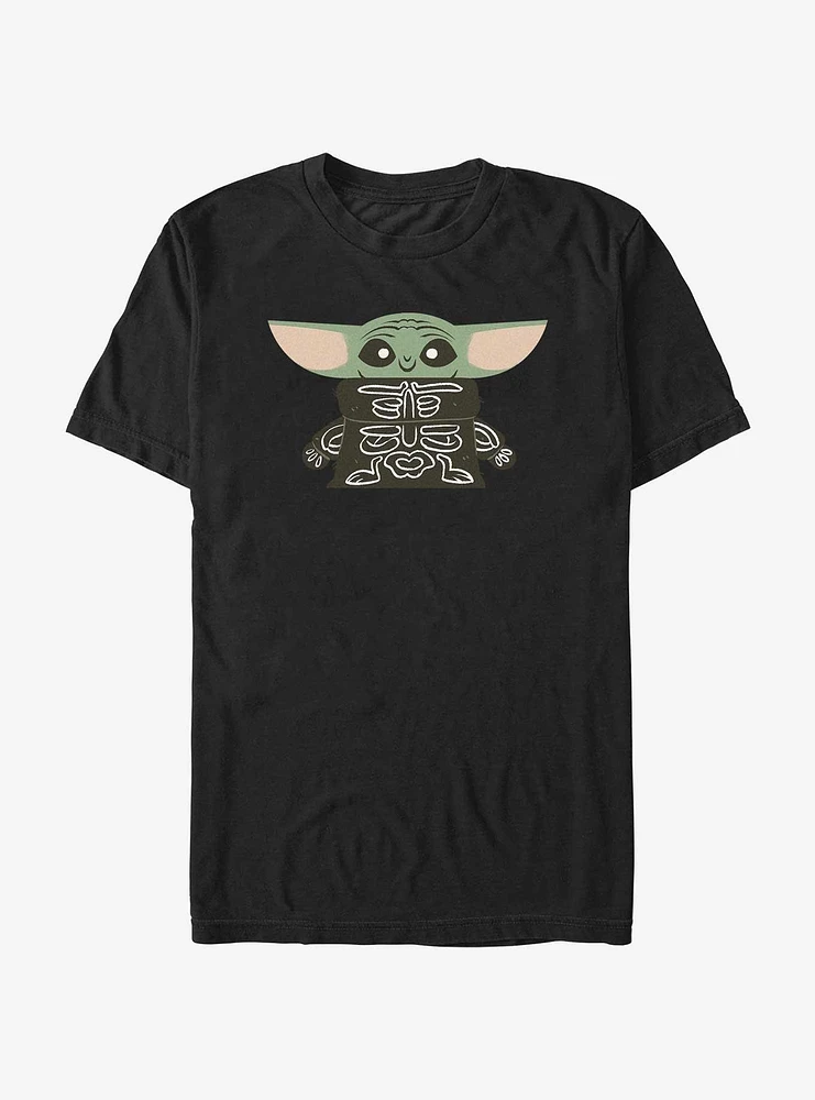 Star Wars The Mandalorian Skeleton Grogu T-Shirt