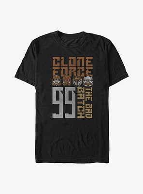 Star Wars: The Bad Batch Clone Force 99 T-Shirt