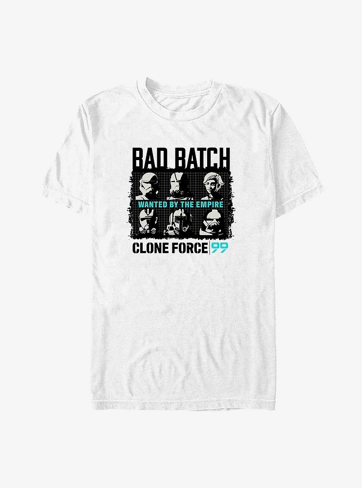 Star Wars: The Bad Batch Wanted T-Shirt
