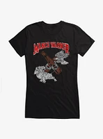 Major League Wrestling Mance Warner Broken Bottles Girls T-Shirt