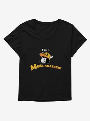 Clerks 3 Moo-Skateer! Girl Womens T-Shirt Plus