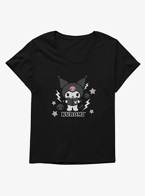 Kuromi Halloween Spells Girls T-Shirt Plus