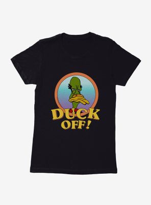 Clerks 3 Duck Off! Womens T-Shirt