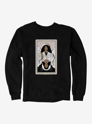 School For Good And Evil Agatha Tarot Card Sweatshirt