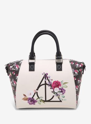 Loungefly Harry Potter Floral Satchel Bag