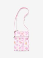 Hot Topic Loungefly Disney Bambi Friends & Flowers Passport Crossbody Bag