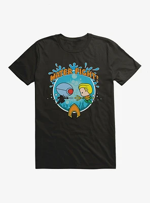 DC Comics Aquaman Chibi Ocean Master Fight T-Shirt