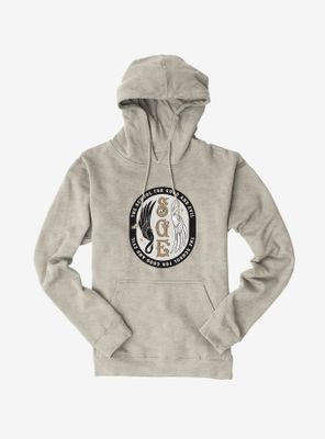 The School For Good And Evil Swan Emblem Hoodie