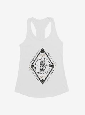 The School For Good And Evil Back Off Womens Tank Top