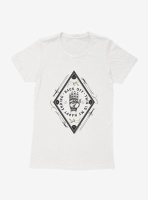 The School For Good And Evil Back Off Womens T-Shirt
