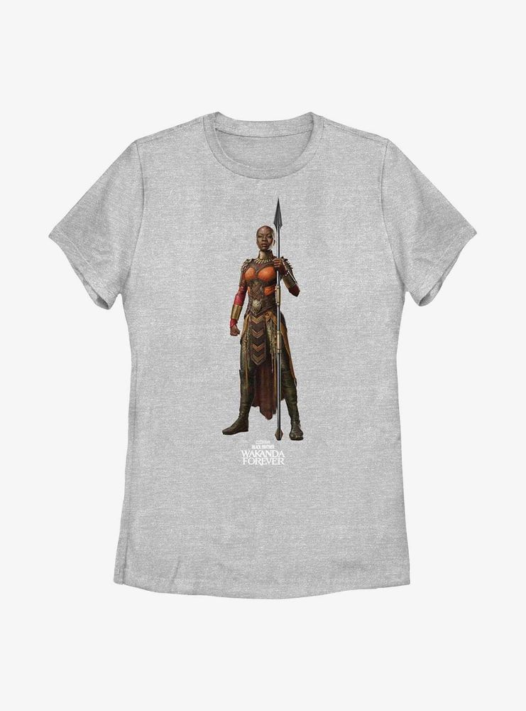 Marvel Black Panther: Wakanda Forever Okoye Simple Womens T-Shirt