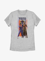 Marvel Black Panther: Wakanda Forever Shuri Okoye Banner Womens T-Shirt