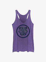 Marvel Black Panther: Wakanda Forever Sigil Graffiti Womens Tank Top