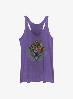 Marvel Black Panther: Wakanda Forever Squad Womens Tank Top