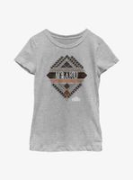 Marvel Black Panther: Wakanda Forever M'Baku Crest Youth Girls T-Shirt