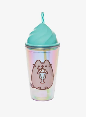 Pusheen Whipped Sweet Tumbler with Straw