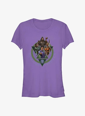 Marvel Black Panther: Wakanda Forever Hero Squad Girls T-Shirt