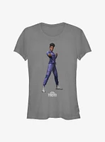 Marvel Black Panther: Wakanda Forever Shuri Action Pose Girls T-Shirt