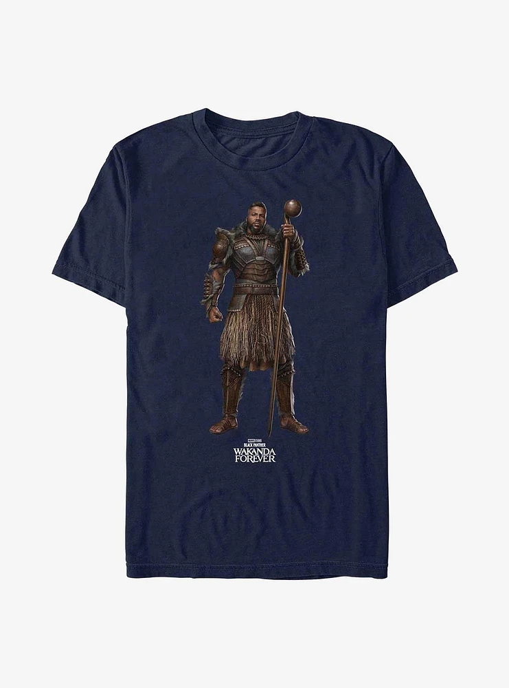 Marvel Black Panther: Wakanda Forever M'Baku Action Pose T-Shirt