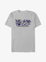 Marvel Black Panther: Wakanda Forever Geometric Logo T-Shirt