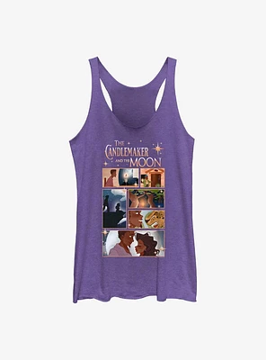 Anboran the Candlemaker and Moon Collage Girls Tank