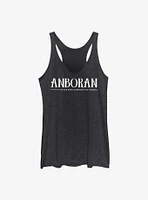 Anboran Logo Girls Tank
