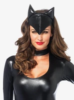 Feline Femme Fatale Black Mask