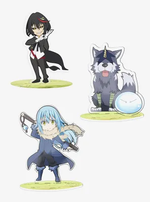 That Time I Got Reincarnated As A Slime Rimuru, Ranga, and Diablo Figure Bundle