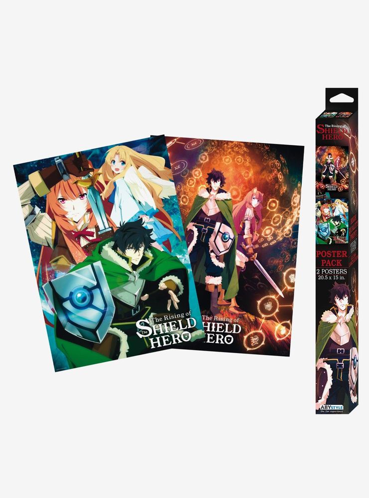 The Rising of the Shield Hero Boxed Poster Set