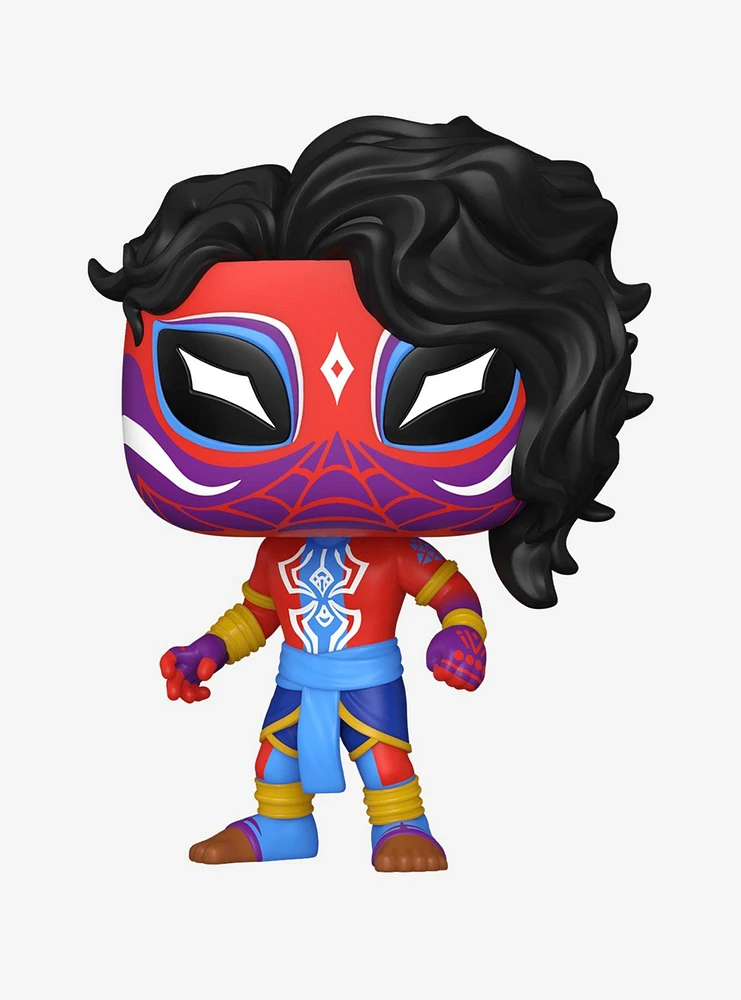 Funko Marvel Spider-Man: Across the Spider-Verse Pop! Spider-Man India Vinyl Bobble-Head Figure