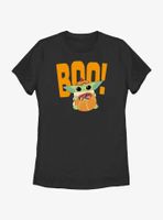 Star Wars The Mandalorian Child Boo Womens T-Shirt