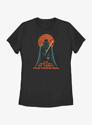 Star Wars Disturbing Lack Of Candy Womens T-Shirt