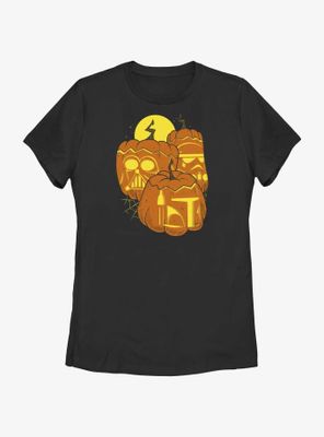 Star Wars Pumpkin Womens T-Shirt