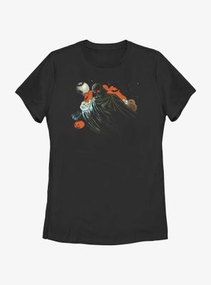 Star Wars Darth Vader Trick Or Treat Womens T-Shirt