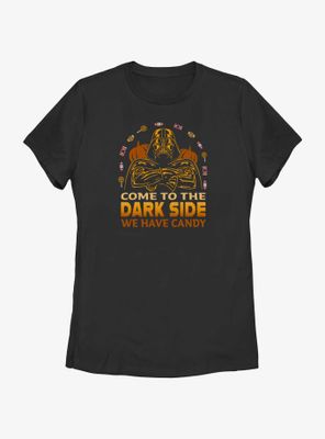 Star Wars Dark Side Candy Womens T-Shirt