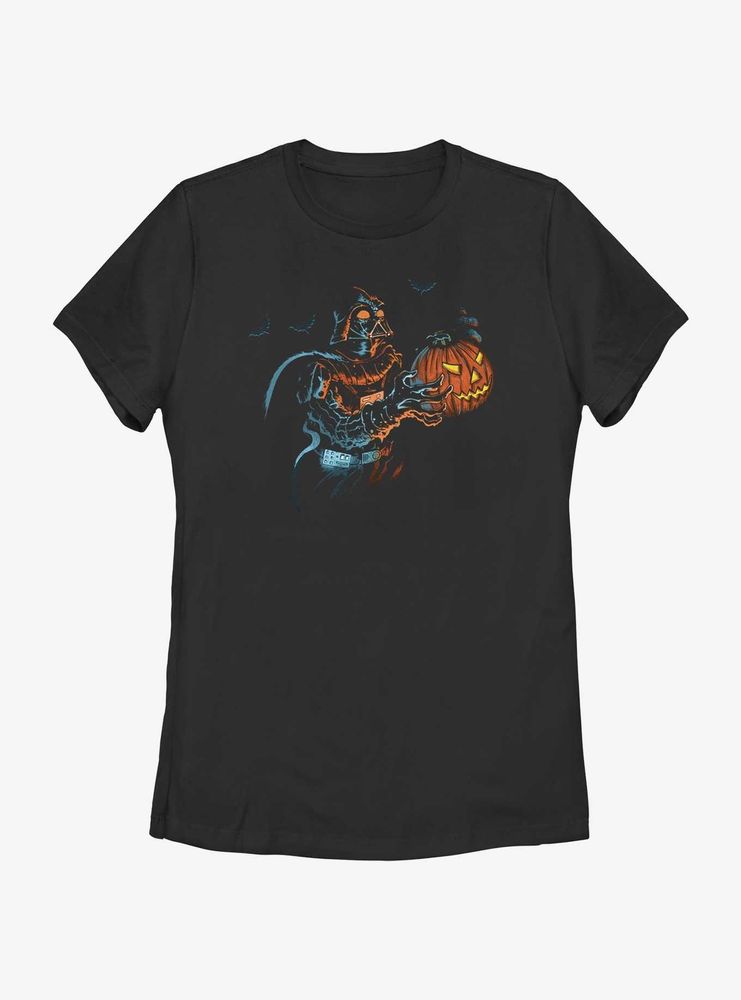 Star Wars Spooky Darth Vader Womens T-Shirt