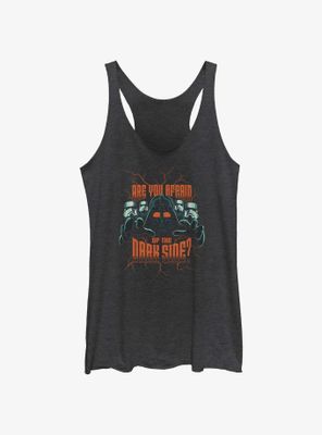 Star Wars Are You Afraid Of The Dark Side Womens Tank Top