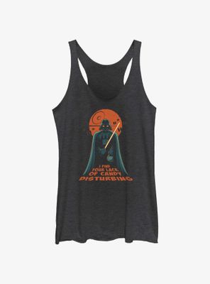 Star Wars Disturbing Lack Of Candy Womens Tank Top