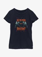 Star Wars Are You Afraid Of The Dark Side Youth Girls T-Shirt