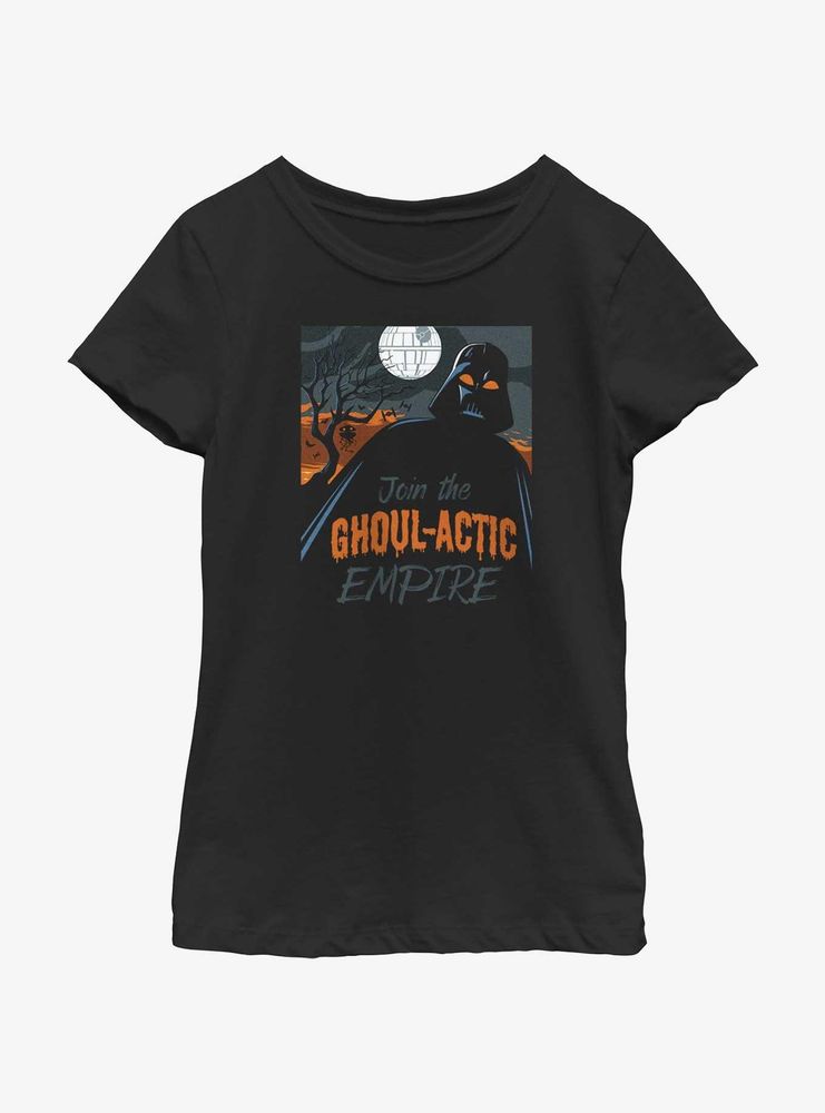 Star Wars Ghoulactic Empire Youth Girls T-Shirt