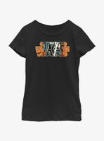 Star Wars Halloween Composition Logo Youth Girls T-Shirt