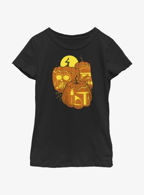 Star Wars Pumpkin Youth Girls T-Shirt
