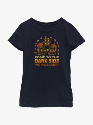 Star Wars Dark Side Candy Youth Girls T-Shirt