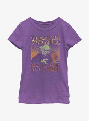 Star Wars Treat You Must Youth Girls T-Shirt