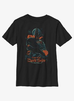 Star Wars Come To The Dark Side Youth T-Shirt