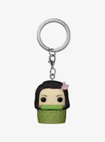 Funko Demon Slayer: Kimetsu No Yaiba Pocket Pop! Nezuko Kamado (In Basket) Key Chain Hot Topic Exclusive