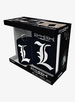 Death Note "L" Notebook Mug and Keychain Gift Set