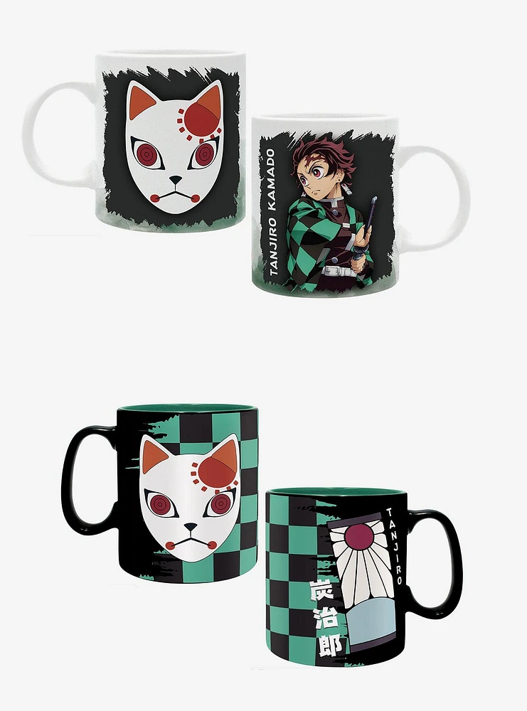 Demon Slayer: Kimetsu No Yaiba Tanjiro Warding Mask Mug Set