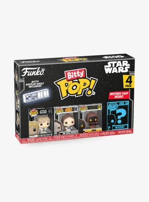 Funko Bitty Pop! Star Wars Luke Skywalker & Friends Blind Box Mini Vinyl Figure Set
