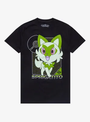 Pokémon Sprigatito Poké Dex T-Shirt - BoxLunch Exclusive